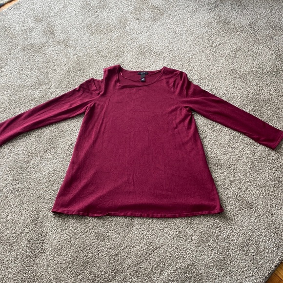 Alfani Sweaters - Alfani Asymmetrical Cold-Shoulder Sweater